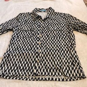J Mclaughlin button up shirt
